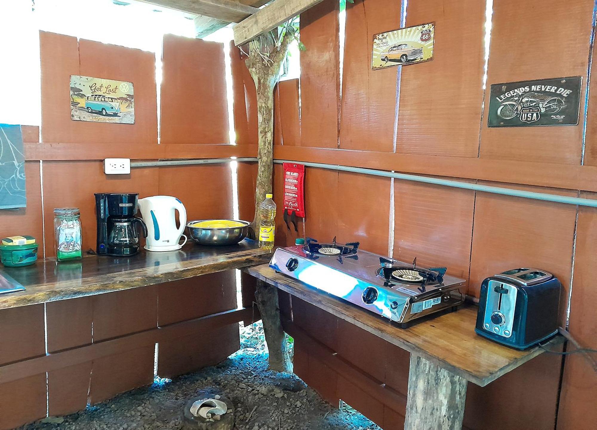 Fully Furnished Family Jungle Tent, Latino Glamping Paquera Kültér fotó