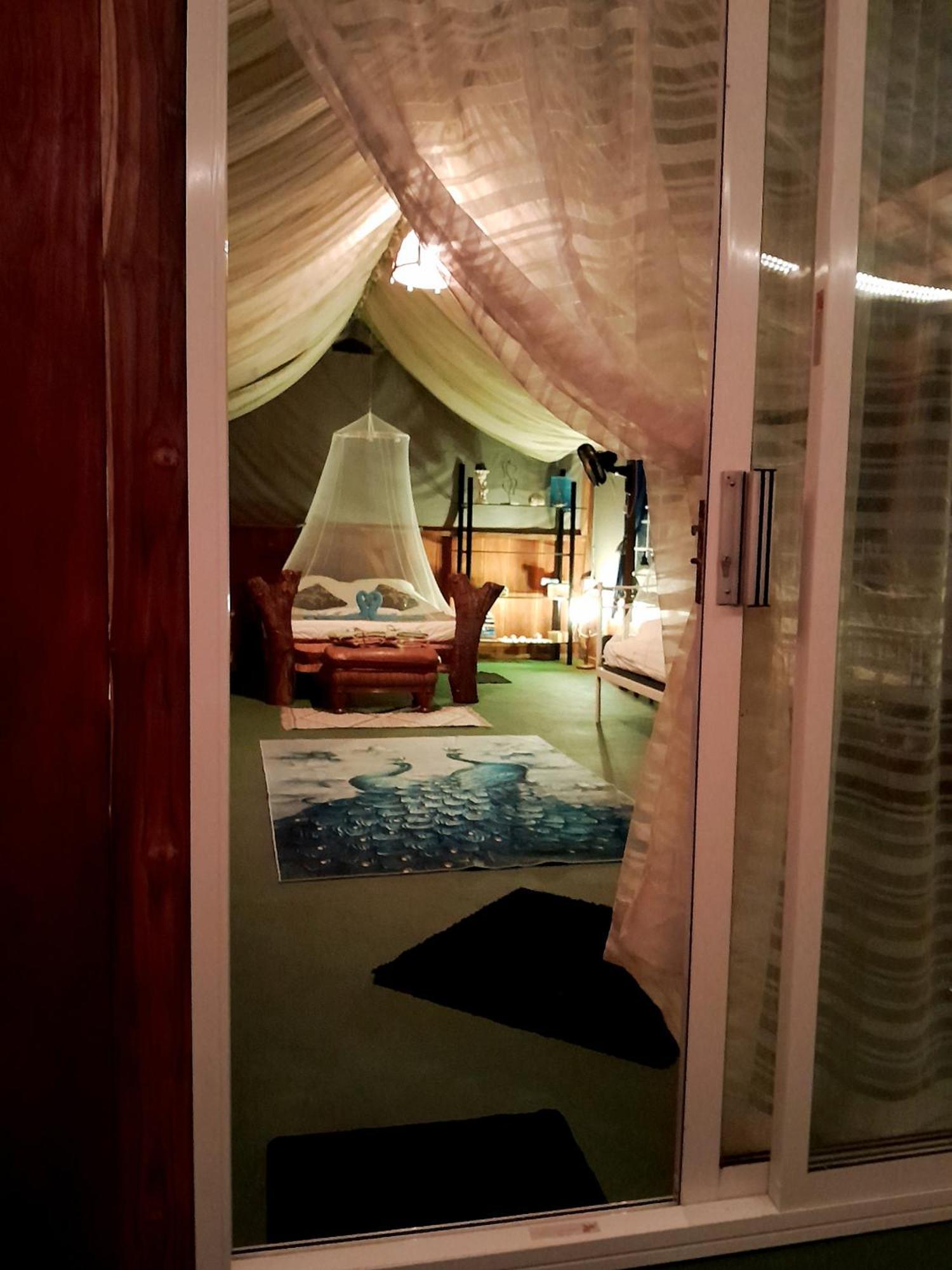 Fully Furnished Family Jungle Tent, Latino Glamping Paquera Kültér fotó
