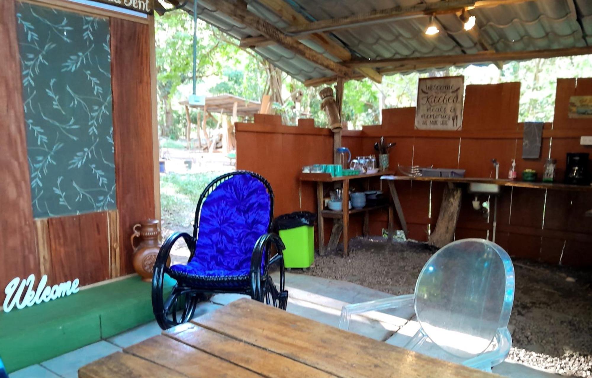 Fully Furnished Family Jungle Tent, Latino Glamping Paquera Kültér fotó